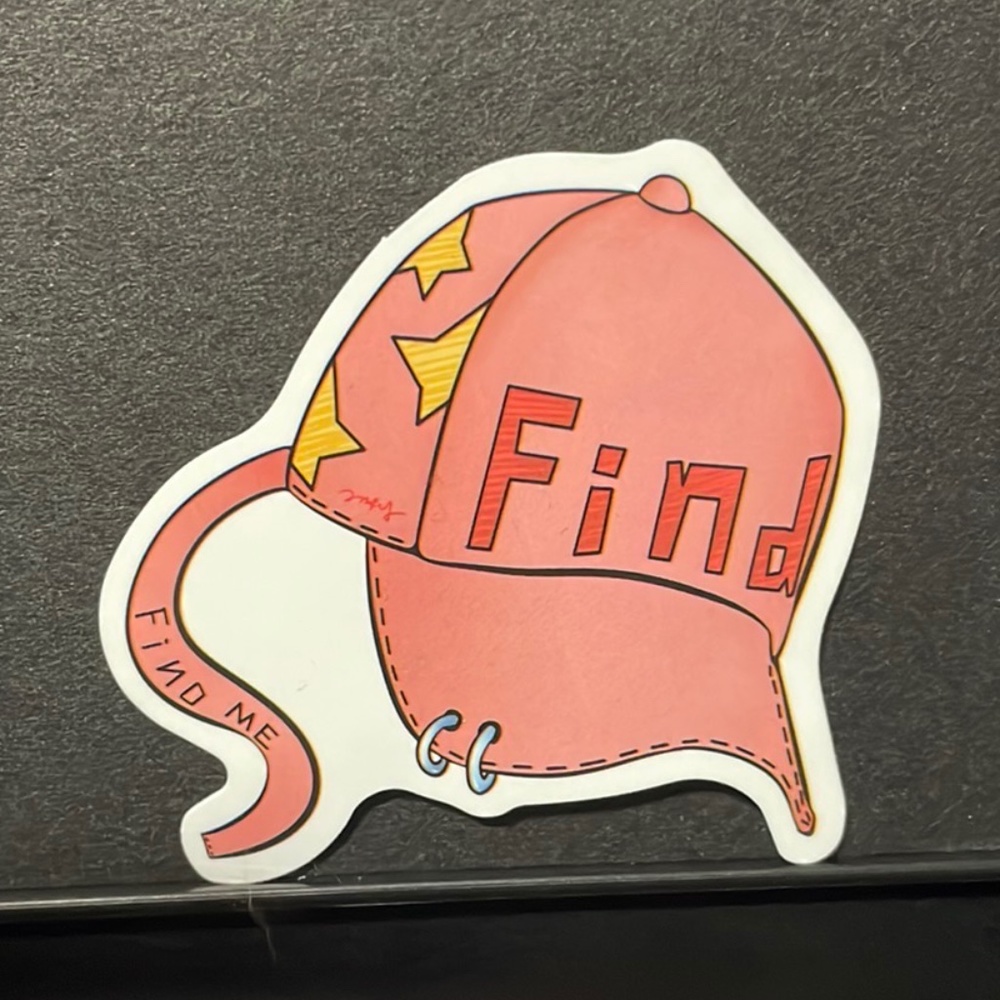 HAT STICKER